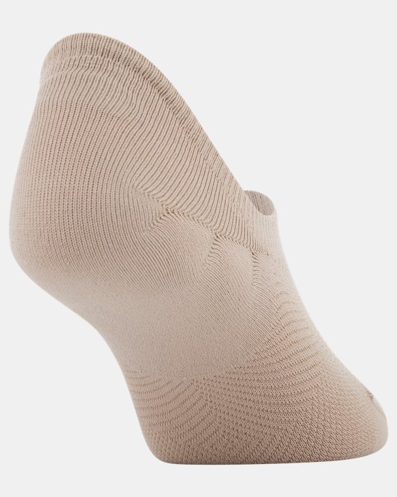 Women's UA Breathe Lite Ultra Low Liner Socks 6-Pack, Brown, pdpMainDesktop image number 3